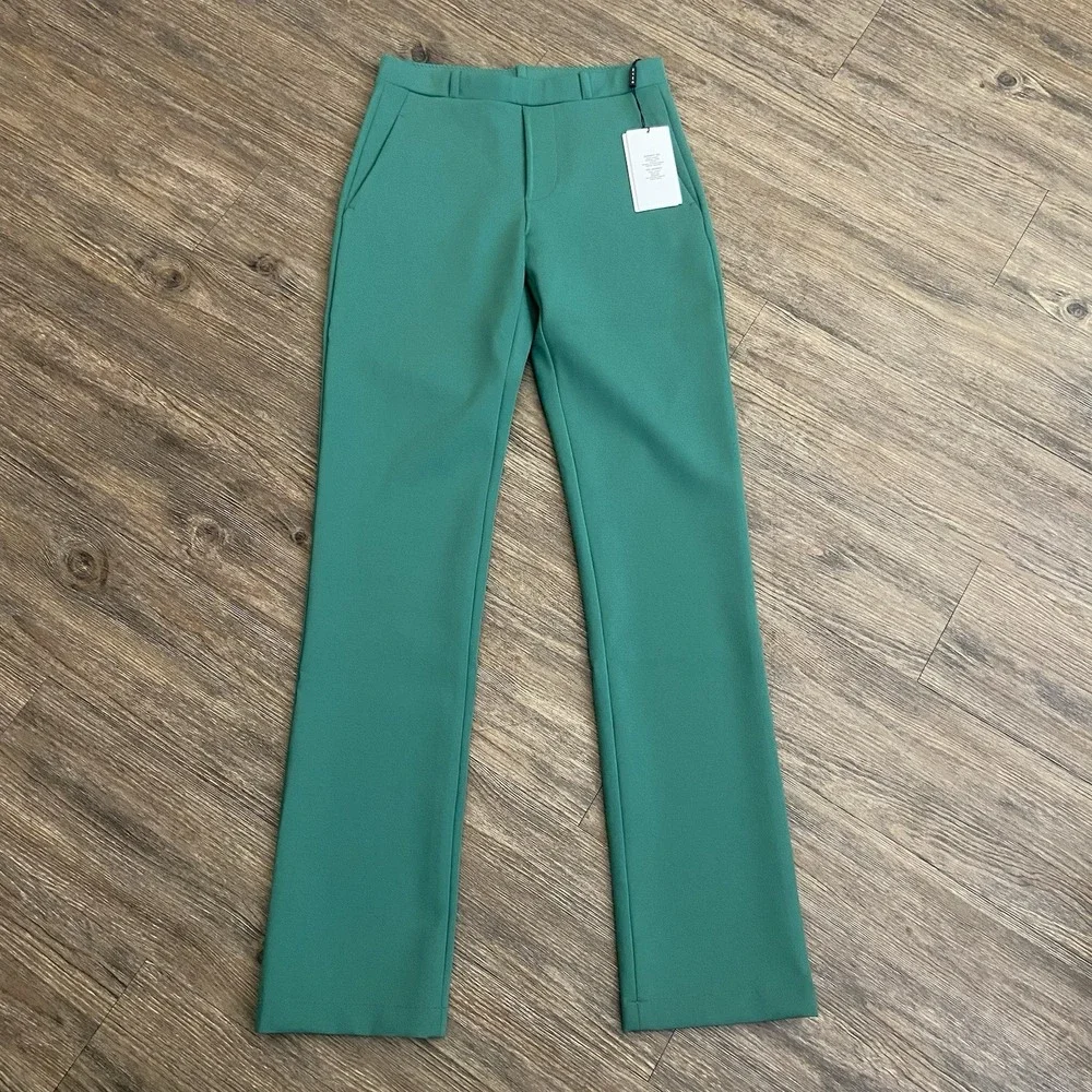 Shan Sofia Contemporary Tailored High Rise Dress Pants Size 4 - Picture 2 of 10
